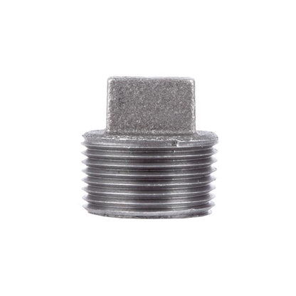 SQUARE PLUG BLK 1/2" - Pack of 5