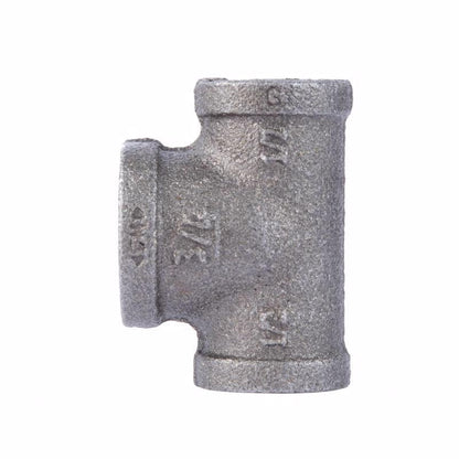 TEE BLACK 1/2"X1/2"X3/4"