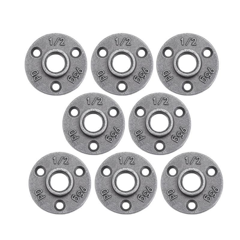 FLANGE BLK IRON 1/2"8JAR