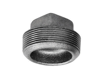 PLUG SQ HEAD BLACK 1"