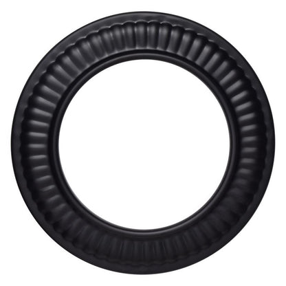 Black 24G 6-inch pipe collar fitting from Emery Jensen, part of their black pipe and fittings collection.