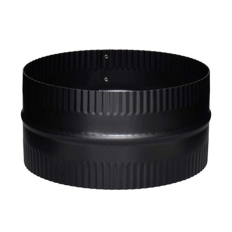 STOVE PIPE JNT BLK 8X4" - Pack of 6