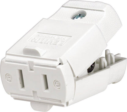 CONNECTOR 2WIRE 15A WHT - Pack of 10