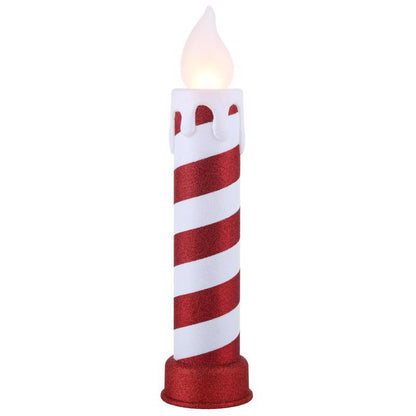 Emery Jensen 24-inch blow mold candle with realistic wax appearance, detailed design, and textured surface for decorative use.
