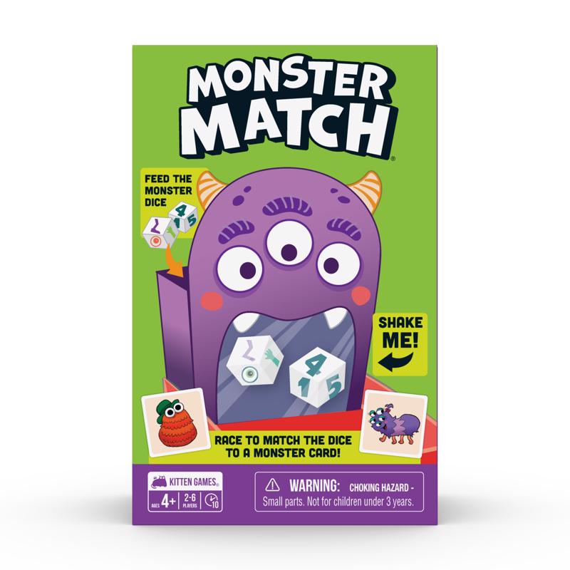 Emery Jensen MNST Match card game featuring colorful cards and game components for fun family entertainment.
