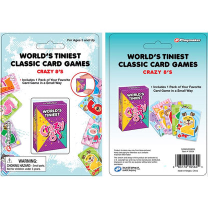 Tiny Classic Card Games by Emery Jensen, featuring a compact set of traditional playing cards for classic card games.