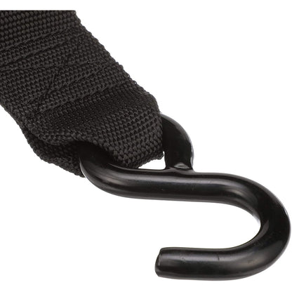 TRANSOM TIE DOWN BLK 2PK