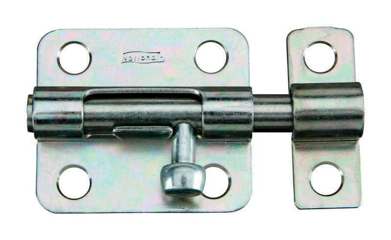 BARREL BOLT ZN PLT2-1/2"