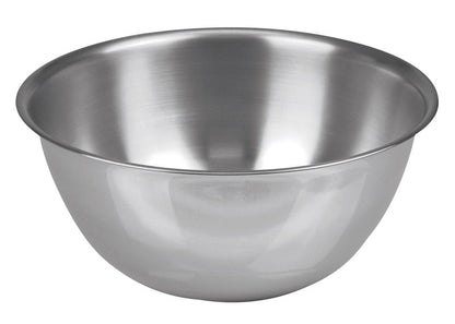 Stainless steel Emery Jensen 3-quart mixing bowl from the bowls and colanders collection, showing smooth, polished surface and rounded shape.