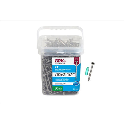 MP SCREW #10X2.5" 240PK