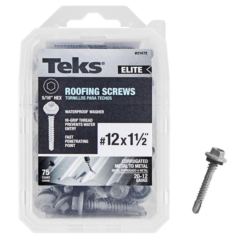 RF SCRW #12X1-1/2" 75PK