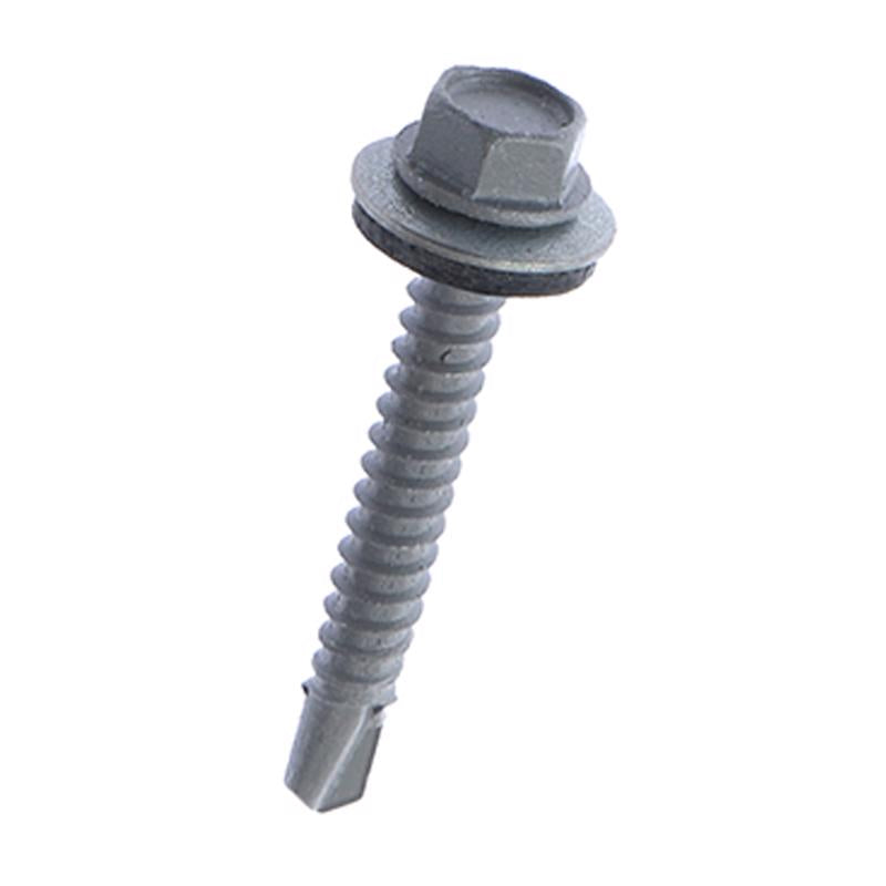 Emery Jensen RF screw HX #12x1.5 inch in a 75-pack boxed 1-pound set, showing silver Phillips head screws on a white background.