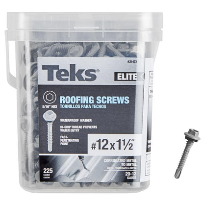 ROOF SCRW#12X1-1/2"225PK
