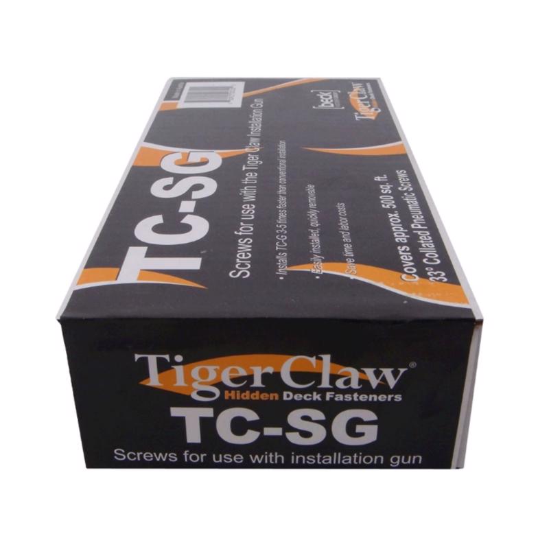 Box of Emery Jensen steel SCRAIL fasteners in a 1lb box, suitable for heavy-duty fastening applications.