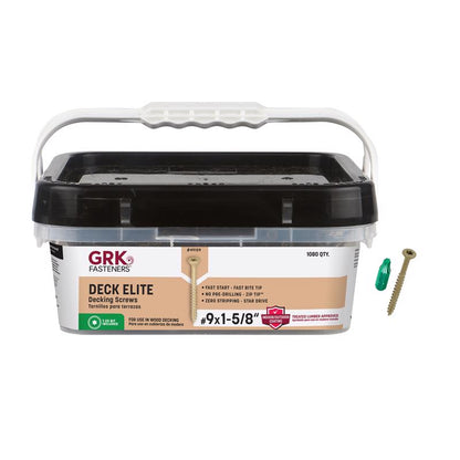 SCRWS #9X1-5/8" 1080PK