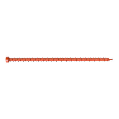 Box of Emery Jensen 6-inch structural screws in a 1-pound box, showing the screws and packaging.