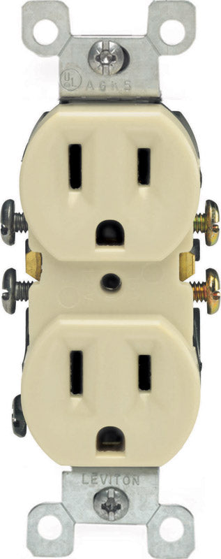 RECEPT DPLX 15A 125V IVY