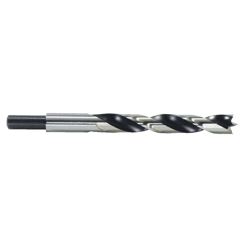 Emery Jensen 3/8-inch Bradpoint drill bit for precise wood drilling, featuring a sharp point and durable steel construction.