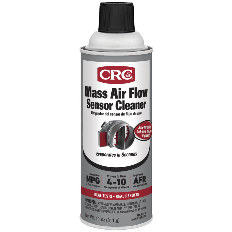 Emery Jensen mass air flow sensor cleaning kit for brake and electrical parts, designed for automotive maintenance.