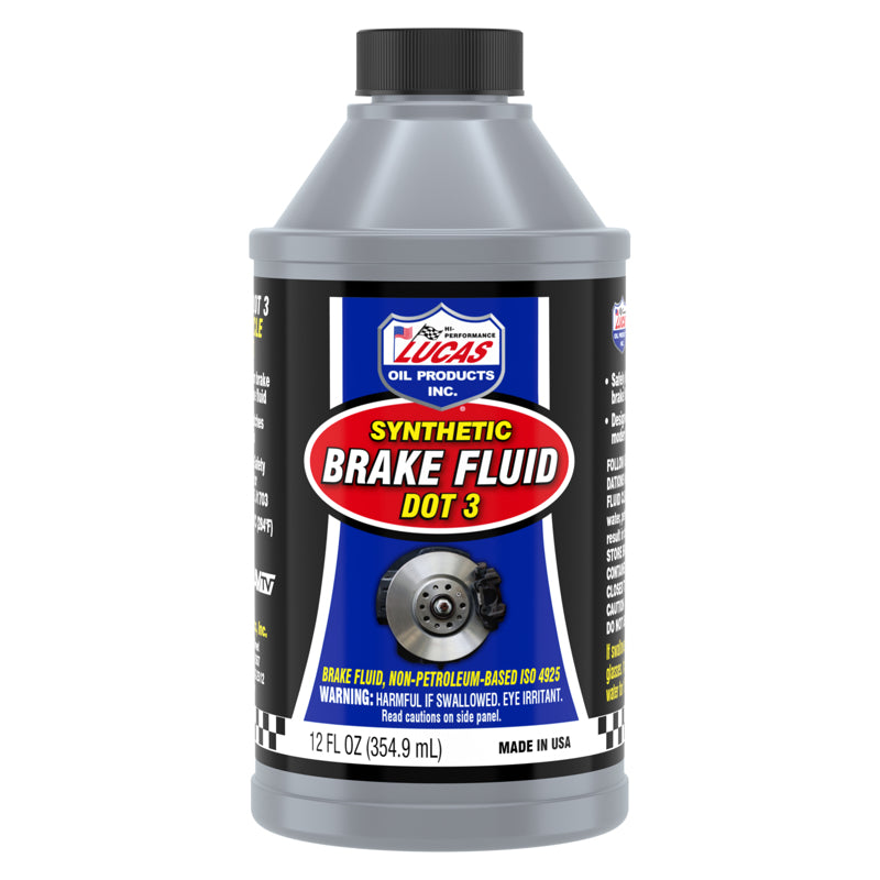 BRAKE FLUID DOT 3 12OZ - Pack of 12