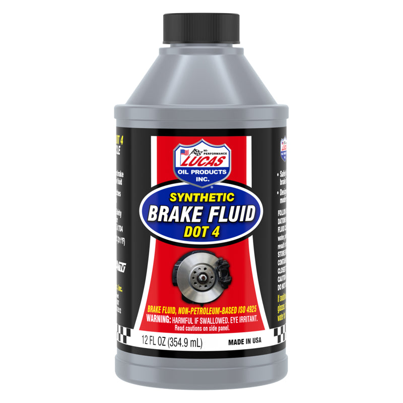 BRAKE FLUID DOT 4 12OZ - Pack of 12