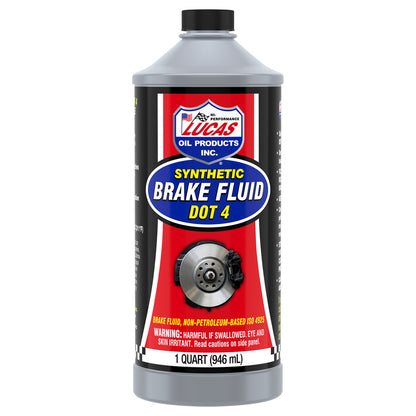 BRAKE FLUID DOT 4 1QT - Pack of 6