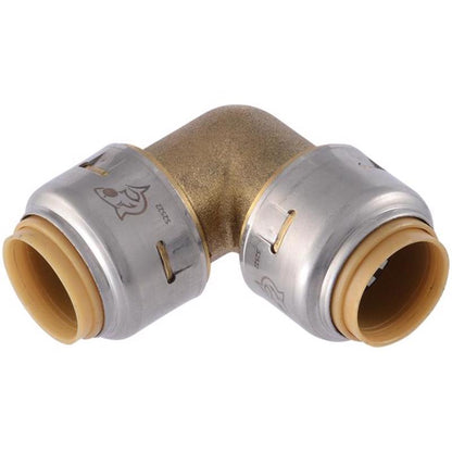 ELBOW 90D 3/4"PUSH 4PK