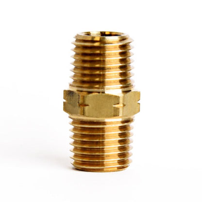 HEX NIPPLE 1/4"X1/4" MPT - Pack of 5