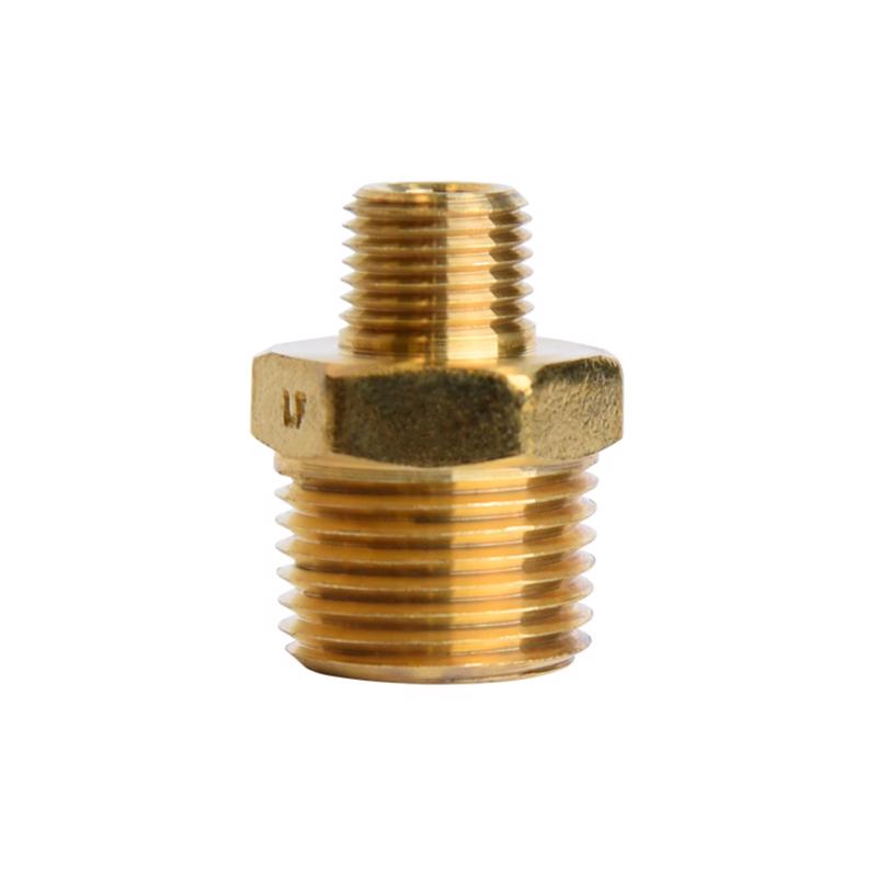 HEX NIPPLE 3/8"X1/8" MPT - Pack of 5