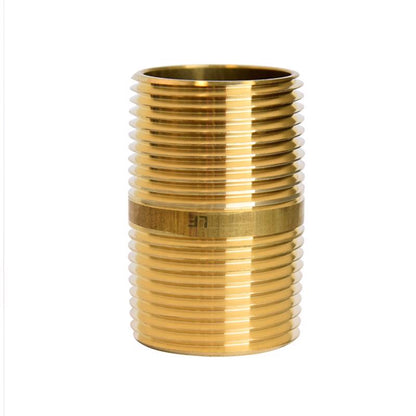 NIPPLE 1X1" MPT 2"L BRSS