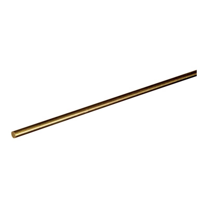ROD BRASS ROUND1/8X36" - Pack of 10