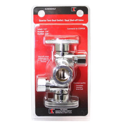 DUAL S/o VLV3/8X1/4X1/2"