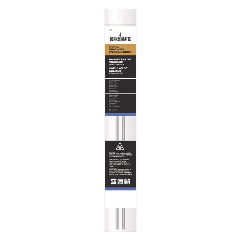 SOLDER ROD ALUMINUM 2PK - Pack of 6