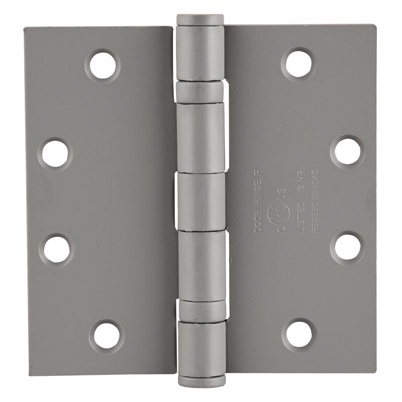Steel door hinge from Emery Jensen's Broad series, featuring a PRM cat design for durable, functional door hardware.
