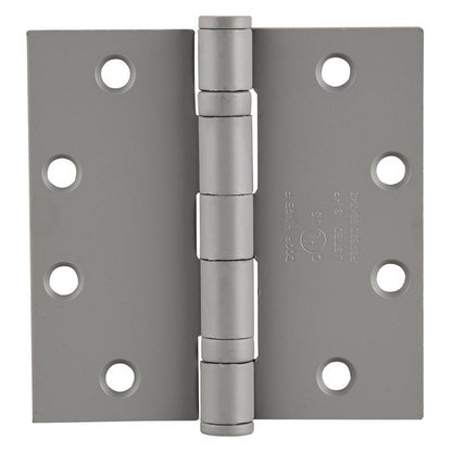 Steel door hinge from Emery Jensen's Broad series, featuring a PRM cat design for durable, functional door hardware.