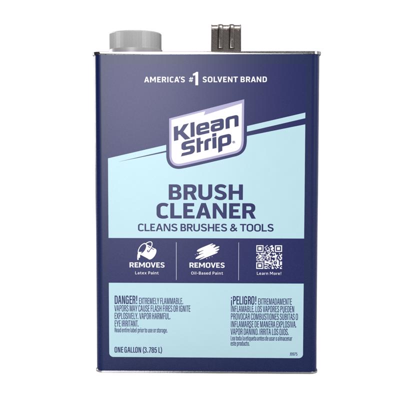 Emery Jensen brush cleaner liquid, 1-gallon size, pack of 4, ideal for cleaning paint brushes and tools.