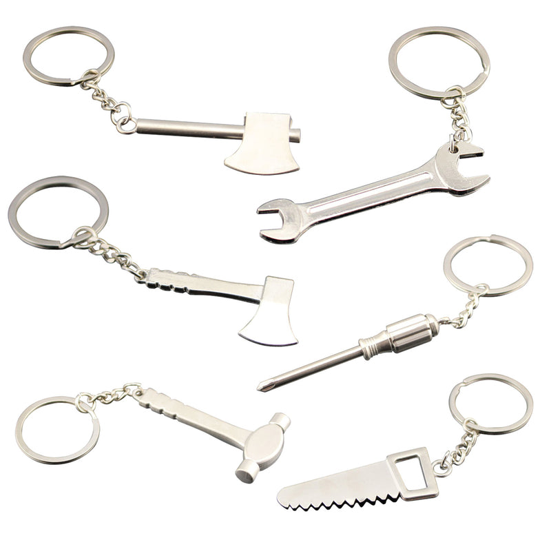 KEY RINGS 6-TOOLS ASST - Pack of 48