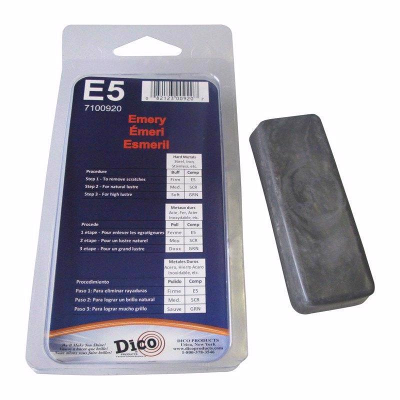 Emery Jensen BUFF COMPOUND in a 4.5oz container, designed for polishing and buffing surfaces with a smooth, creamy texture.