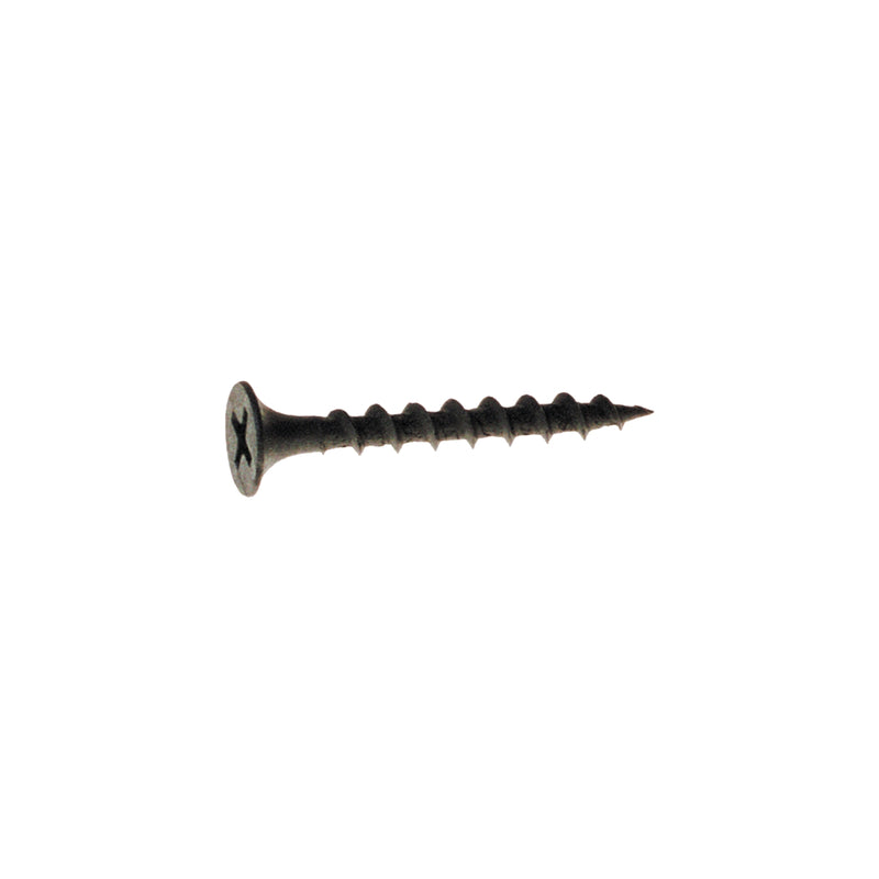 Emery Jensen DW Screw #10x3.5 inch in bulk 25 lb box, showing a pile of durable construction screws for woodworking and fastening.