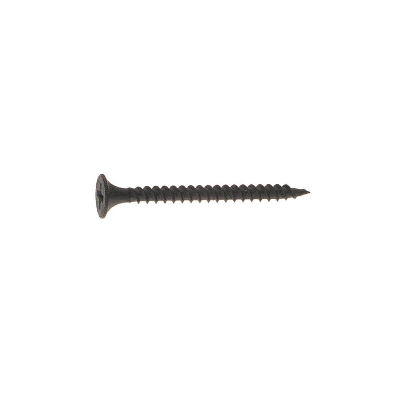 Emery Jensen DW Screw PHP #8x3 inch bulk 25lb pack showing a box of screws with metal threads and a Phillips head.