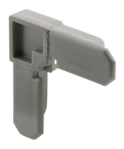 Emery Jensen corner screen in 5/16 inch size, bulk backroom storage, with a gray finish and durable metal construction.
