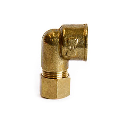90 ELBW CMPRN 3/8"X3/8" - Pack of 5
