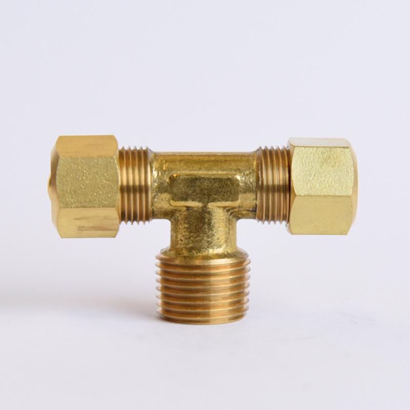 COMPRESIN TEE 3/8" - Pack of 5