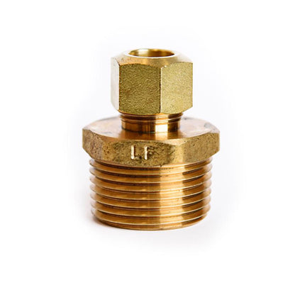 COMPRSN CONN 3/8" x 3/4" - Pack of 5