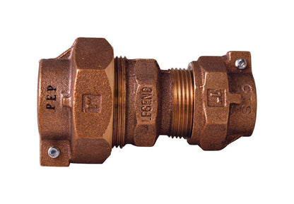 Emery Jensen 3/4-inch Pack Joint Union bulk compression fitting for plumbing connections, shown in a close-up image.