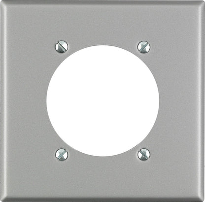 WALLPLT SGL RCPT 2G MTL