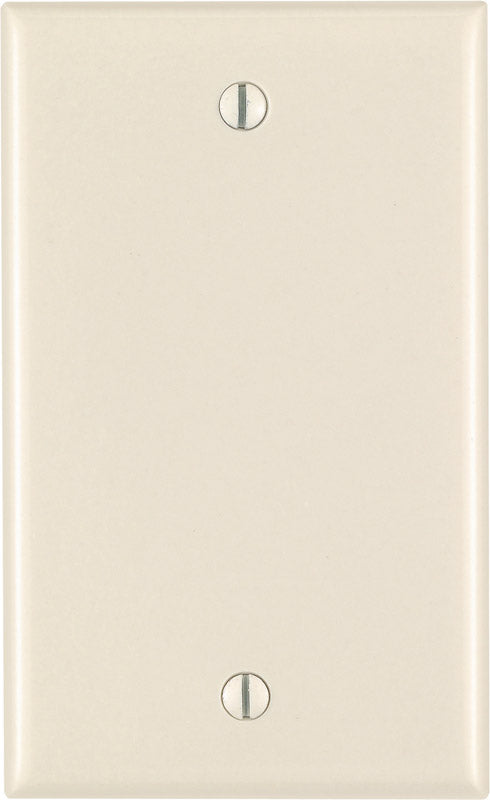 BLANK PLATE 1GANG LT ALM - Pack of 25
