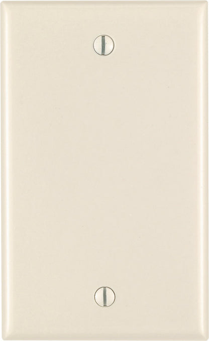 BLANK PLATE 1GANG LT ALM - Pack of 25