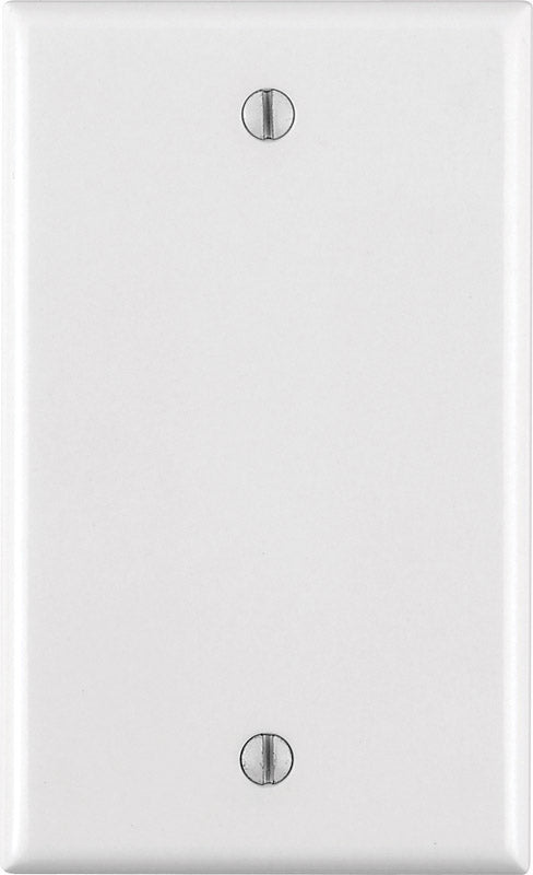 BLANK WALLPLATE 1G WHITE - Pack of 25