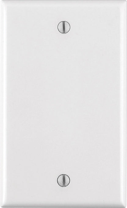BLANK WALLPLATE 1G WHITE - Pack of 25